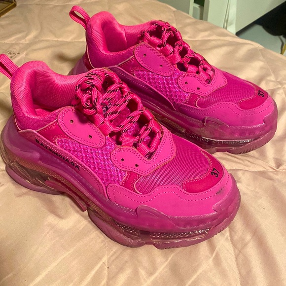 Pink balenciagas. Size 37 . 100% authentic - Picture 1 of 2